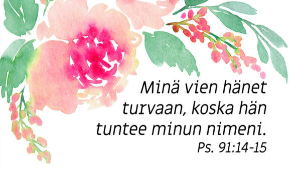 Psalmi 91:14-15 Tarra-arkki