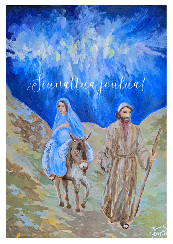 Joulukortti - Kuninkaan kantajat - 10 kpl setti